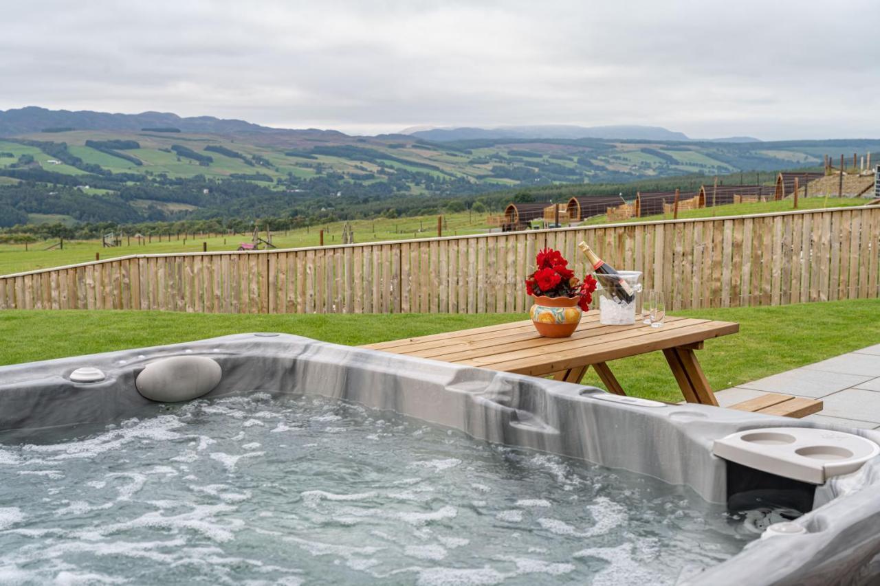 The Annexe, Luxury Property With Hot Tub At Pitilie Pods Aberfeldy Ngoại thất bức ảnh
